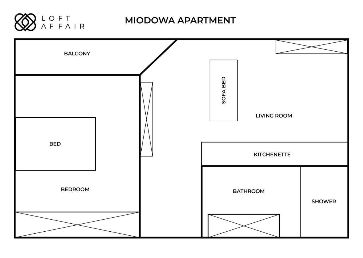 Miodowa By Loft Affair Apartment *